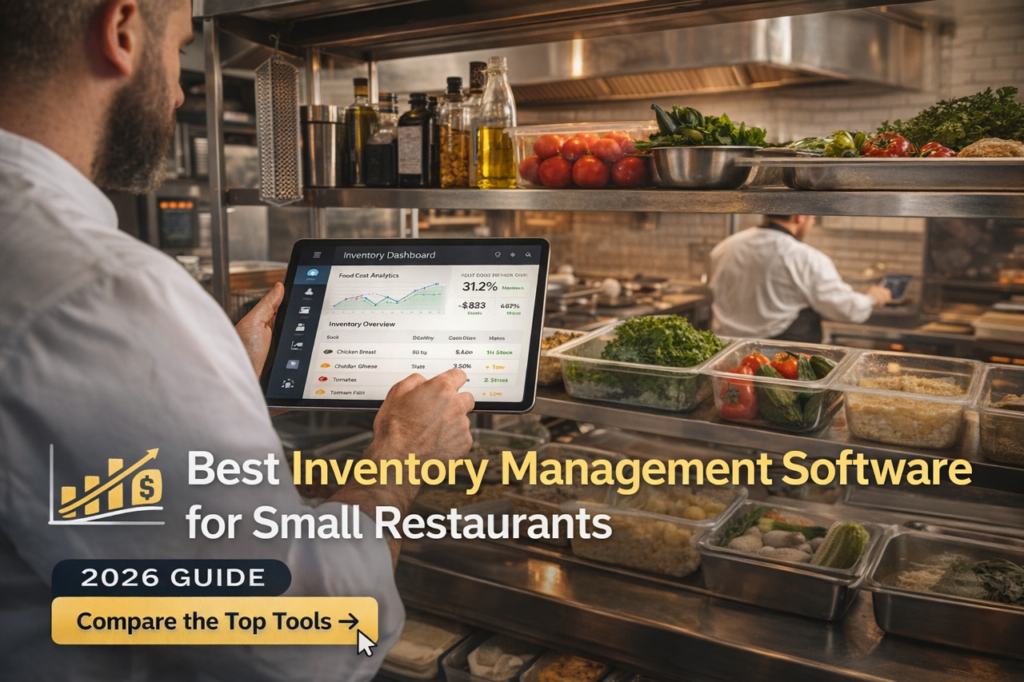 Inventory management software for small restaurants dashboard