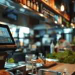 Best POS system for small restaurants on a budget showing modern restaurant checkout with POS screen and order dashboard