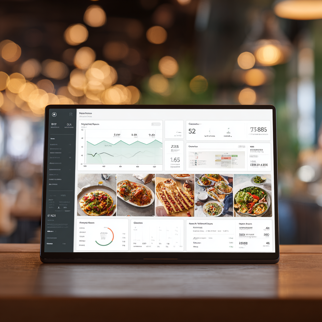 Small restaurant marketing strategies showing customer growth and local SEO performance