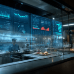 Restaurant operations tools dashboard showing inventory, sales analytics, and automation systems for small restaurants